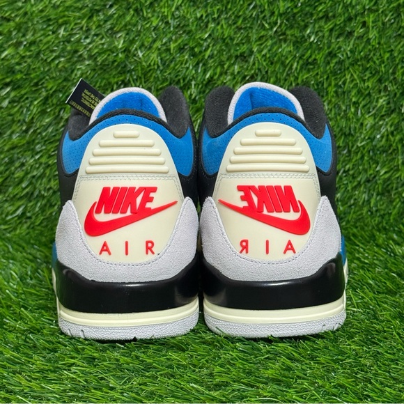 Size 8.5 - Mens Air Jordan III 3 Retro OG Rare Air Basketball Black - IB8967-004 - Picture 5 of 9